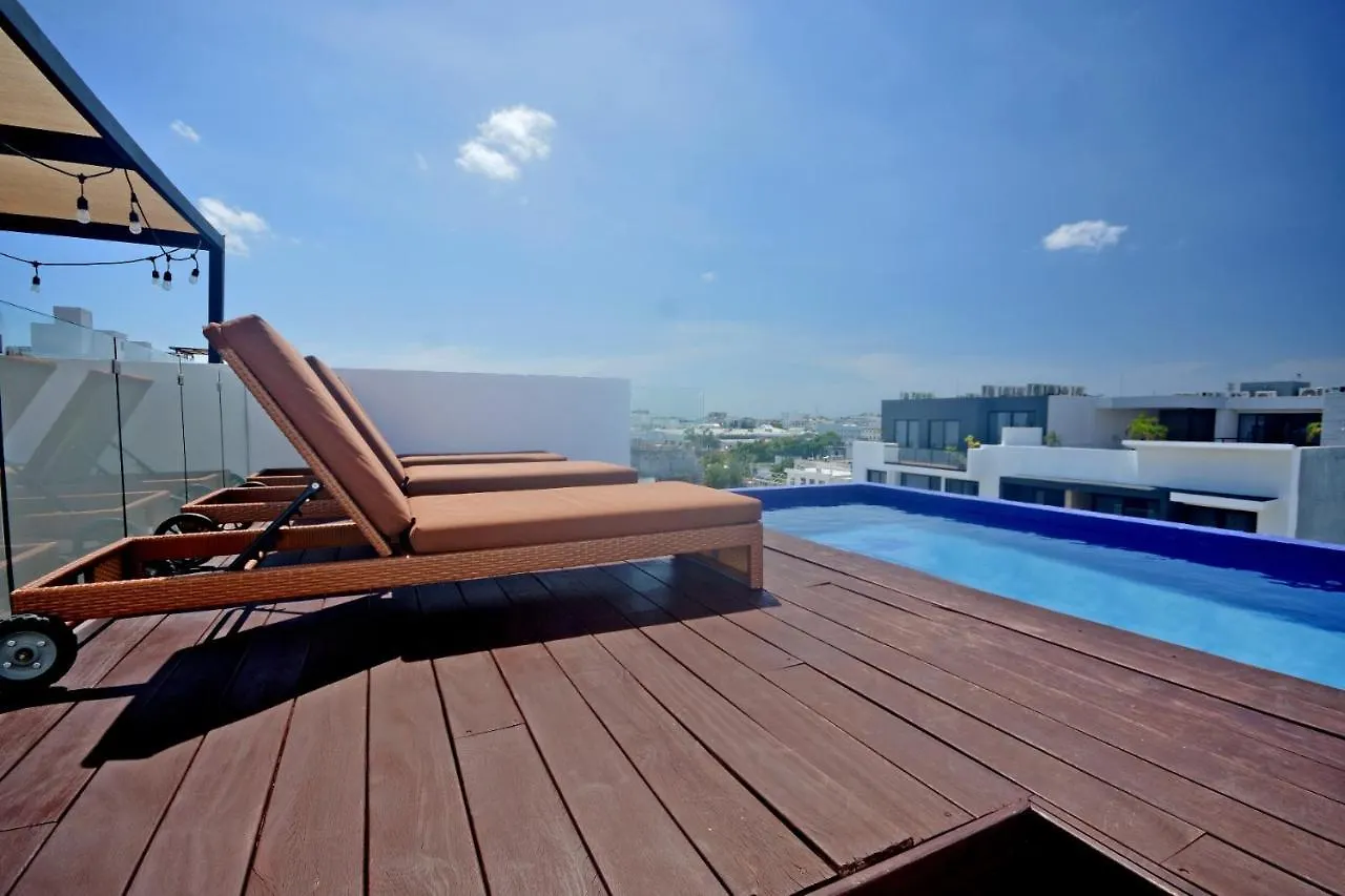 Cute Apartment Roof Top Bbq And Pool In Downtown By Yeah Playa del Carmen Mexiko